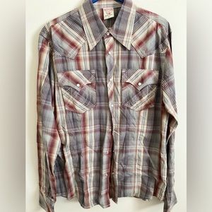 Men’s True Religion Casual Button Down Shirt (XL)